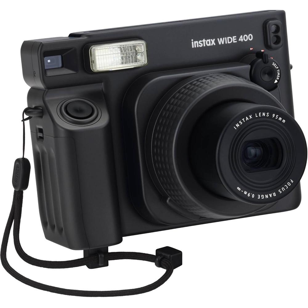CÁMARA FUJIFILM INSTANTÁNEA INSTAX WIDE 400 C/20 HOJAS ESTUCHE Y ÁLBUM SET 4 PZS | NEGRO - 2
