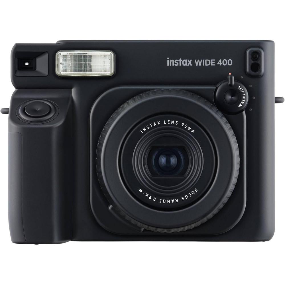 CÁMARA FUJIFILM INSTANTÁNEA INSTAX WIDE 400 C/20 HOJAS ESTUCHE Y ÁLBUM SET 4 PZS | NEGRO - 6
