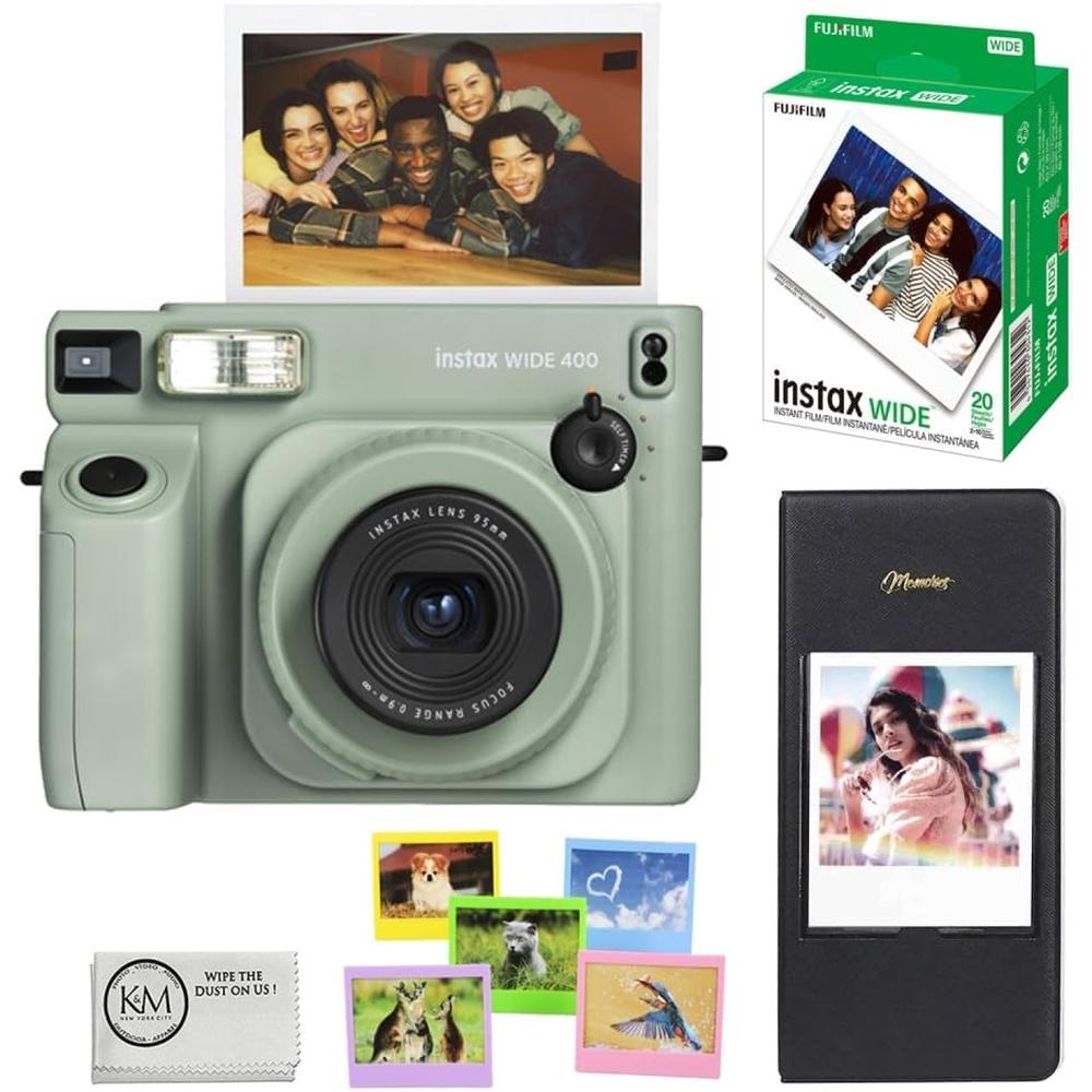 CÁMARA FUJIFILM INSTANTÁNEA INSTAX WIDE 400 C/20 ÁLBUM Y MARCOS - 1