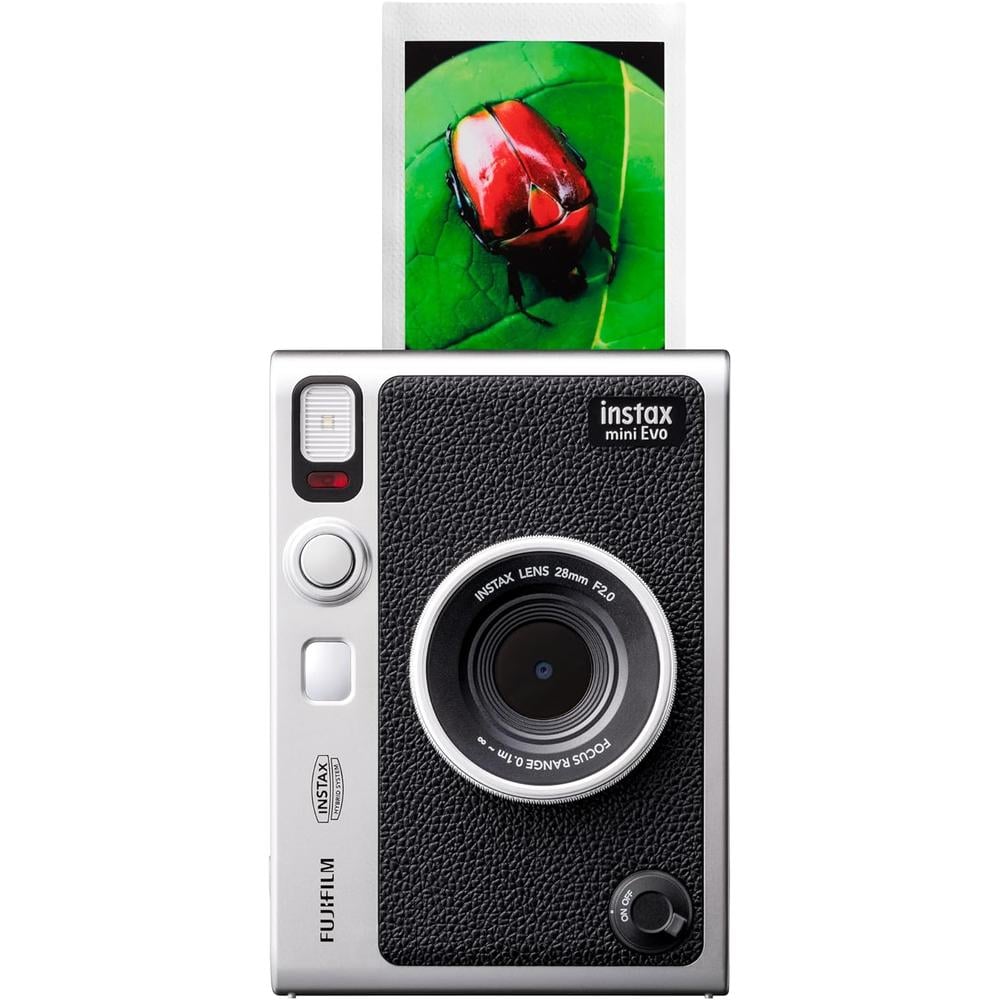 CÁMARA FUJIFILM HÍBRIDA INSTAX MINI EVO | NEGRO - 1