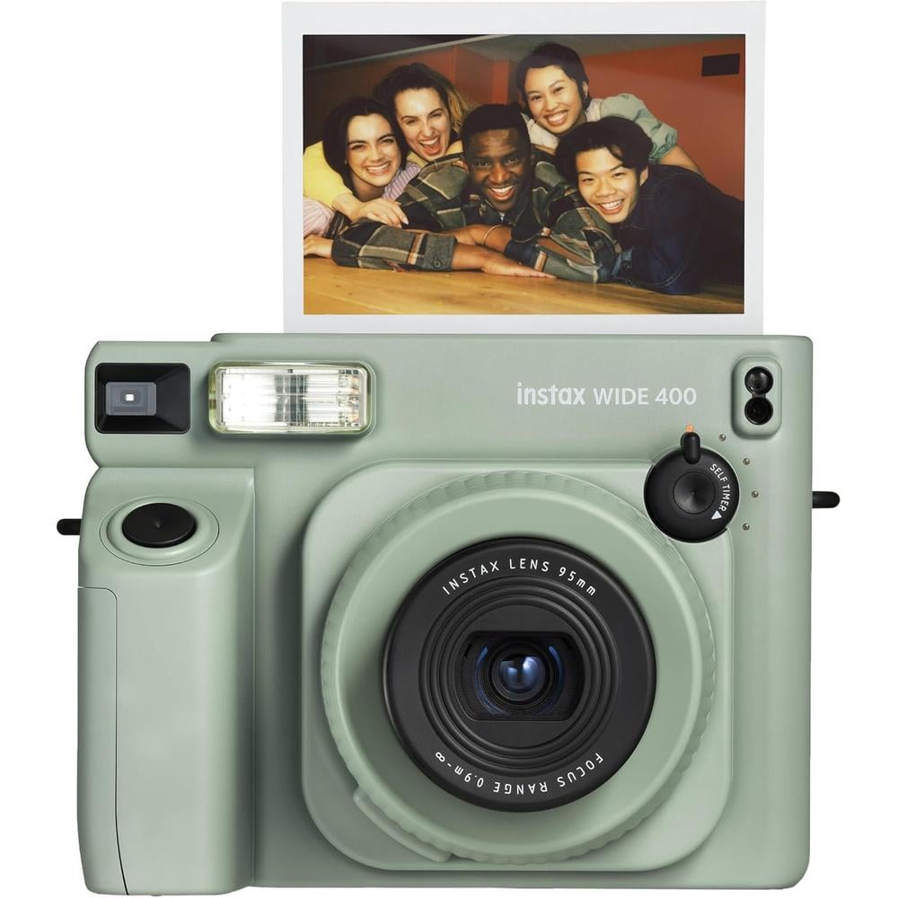 CÁMARA FUJIFILM INSTANTÁNEA INSTAX WIDE 400 C/20 HOJAS ESTUCHE Y ÁLBUM SET 4 PZS | VERDE - 2
