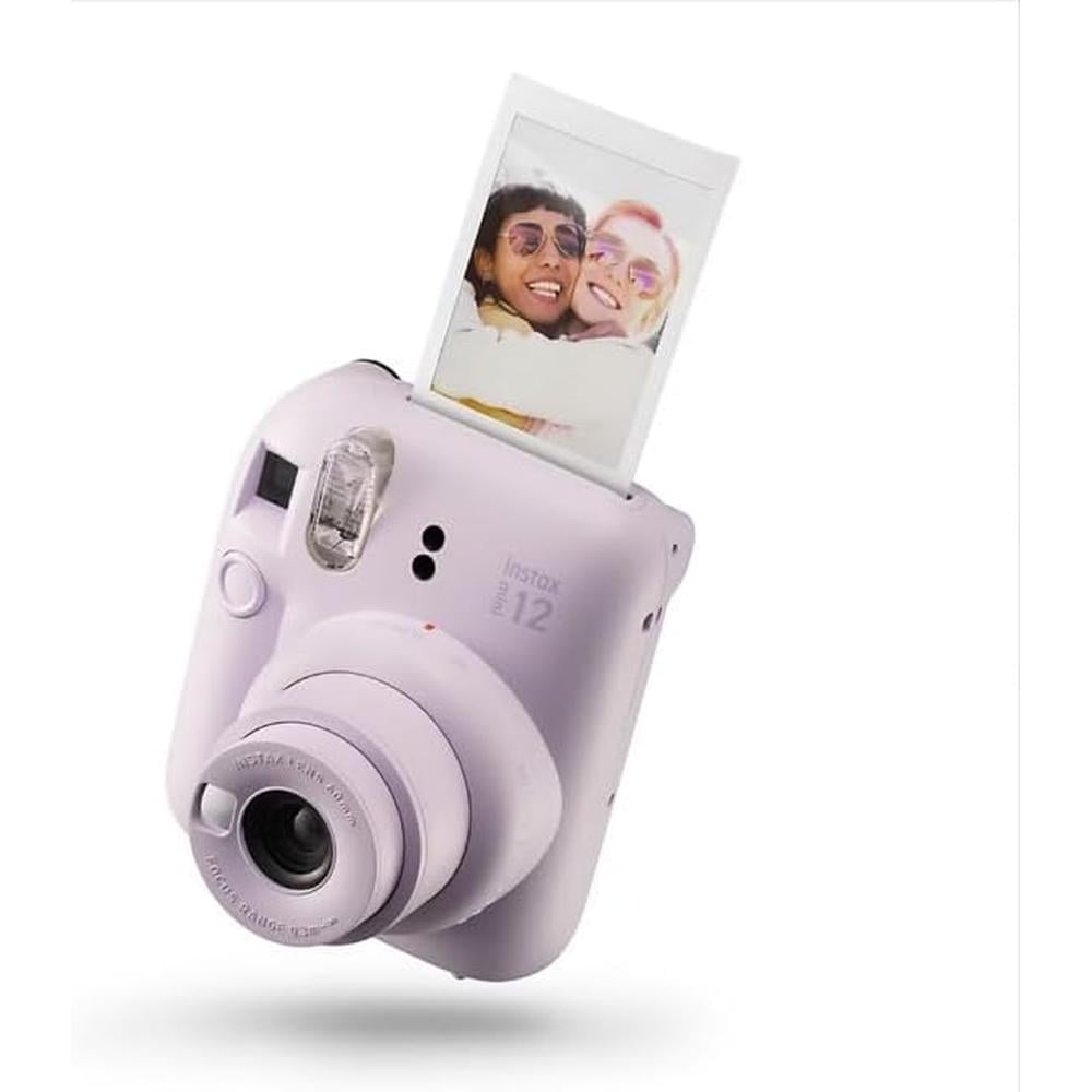 CÁMARA FUJIFILM INSTANTÁNEA INSTAX MINI 12 C/20 HOJAS SET 2 PZS | MORADO LILAC - 3