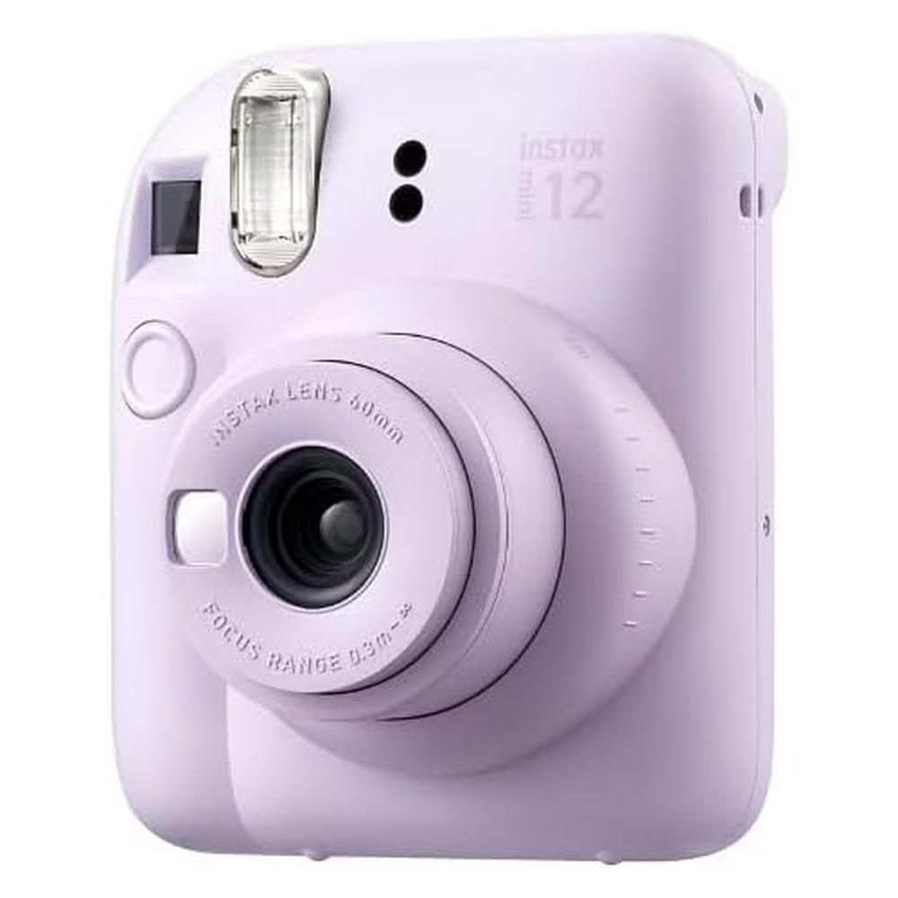 CÁMARA FUJIFILM INSTANTÁNEA INSTAX MINI 12 C/20 HOJAS SET 2 PZS | MORADO LILAC - 5