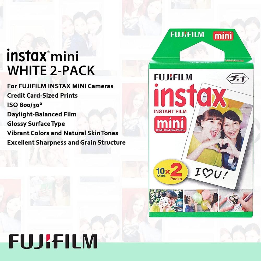 CÁMARA FUJIFILM INSTANTÁNEA INSTAX MINI 12 C/30 HOJAS ESTUCHE ÁLBUM Y ACC. SET 6 PZS | ROSA BLOSSOM - 6