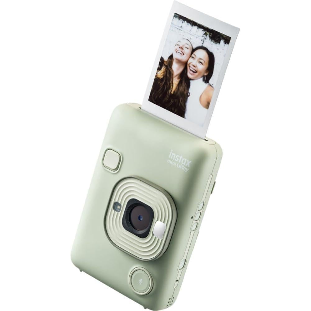 CÁMARA FUJIFILM HÍBRIDA INSTAX MINI LIPLAY C/40 EXP. Y PAÑO SET 3 PZS | VERDE - 2
