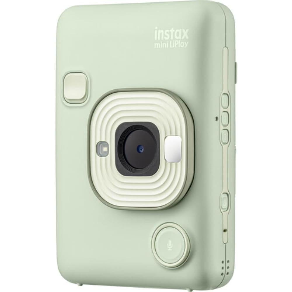 CÁMARA FUJIFILM HÍBRIDA INSTAX MINI LIPLAY C/40 EXP. Y PAÑO SET 3 PZS | VERDE - 3