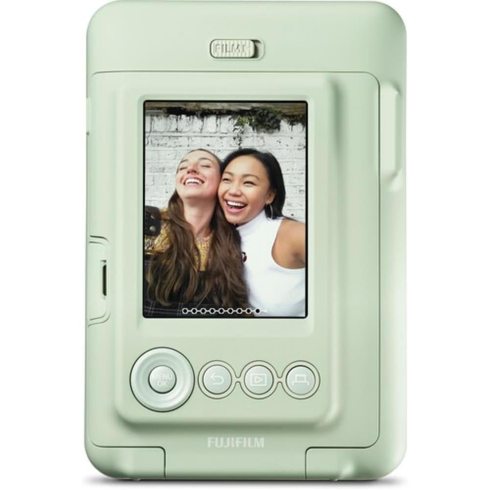 CÁMARA FUJIFILM HÍBRIDA INSTAX MINI LIPLAY C/40 EXP. Y PAÑO SET 3 PZS | VERDE - 4