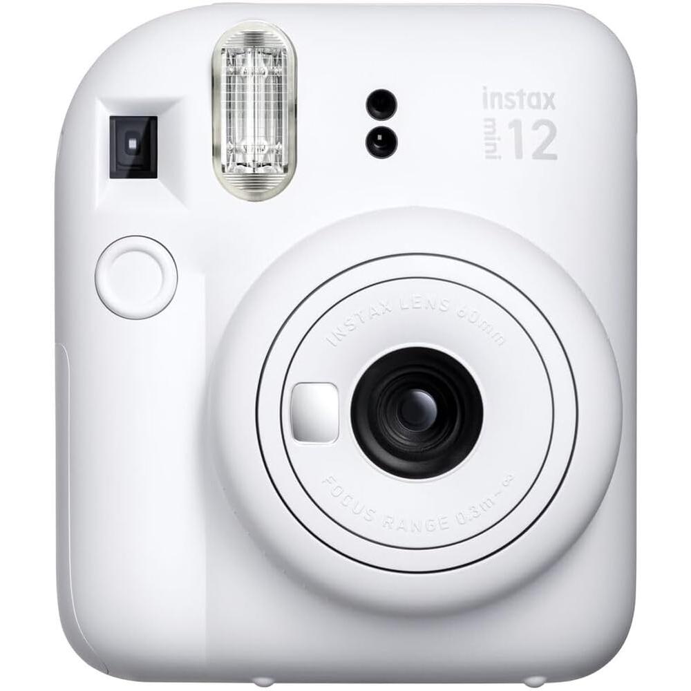 CÁMARA FUJIFILM INSTANTÁNEA INSTAX MINI 12 C/20 EXP. ESTUCHE Y ACC. SET 5 PZS | BLANCO CLAY - 2
