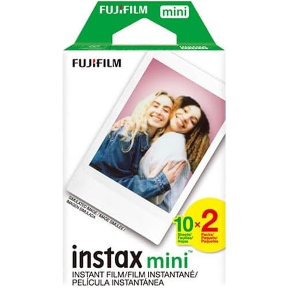 CÁMARA FUJIFILM INSTANTÁNEA INSTAX MINI 12 C/20 EXP. ESTUCHE Y ACC. SET 5 PZS | BLANCO CLAY - 4