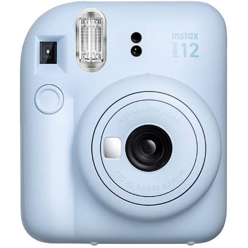 CÁMARA FUJIFILM INSTANTÁNEA INSTAX MINI 12 C/20 HOJAS SET 2 PZS | AZUL - 4