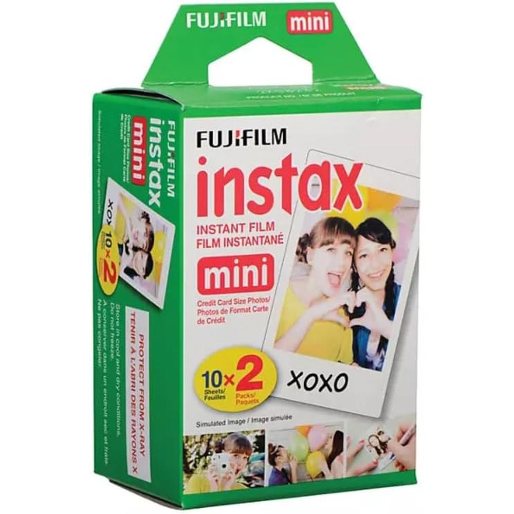 CÁMARA FUJIFILM INSTANTÁNEA INSTAX MINI 12 C/20 HOJAS SET 2 PZS | AZUL - 6