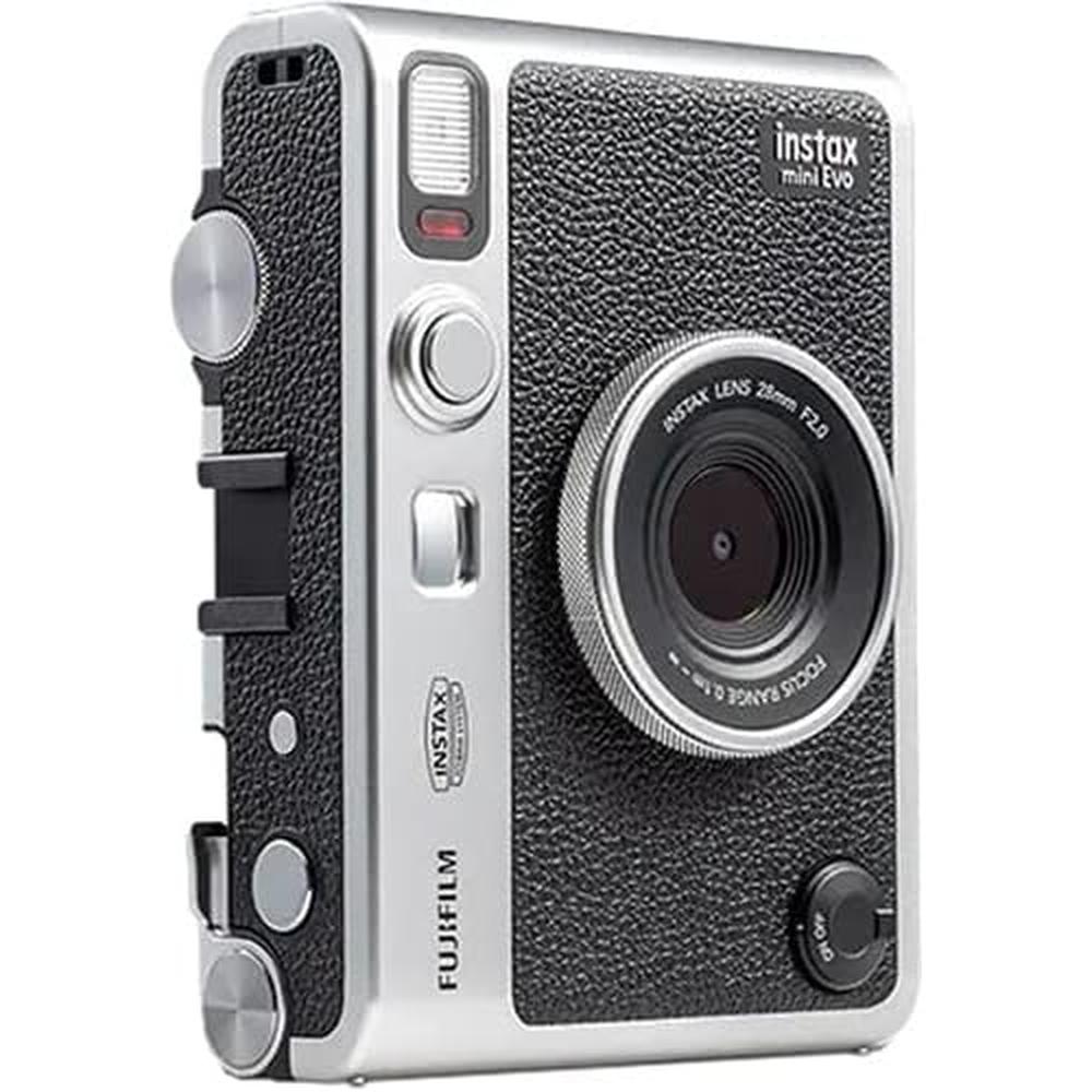 CÁMARA FUJIFILM HÍBRIDA INSTAX MINI EVO C/60 EXP. MEMORIA 32 GB SET 3 PZS | NEGRO - 4
