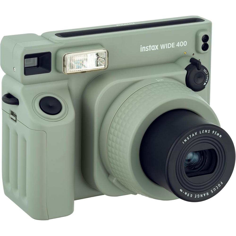 CÁMARA FUJIFILM INSTANTÁNEA INSTAX WIDE 400 C/2 TWIN PACKS SET 3 PZS | VERDE SAGE - 4