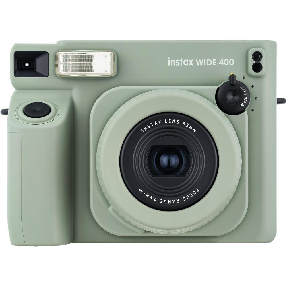 CÁMARA FUJIFILM INSTANTÁNEA INSTAX WIDE 400 C/40 HOJAS SET 2 PZS | VERDE SAGE - 4