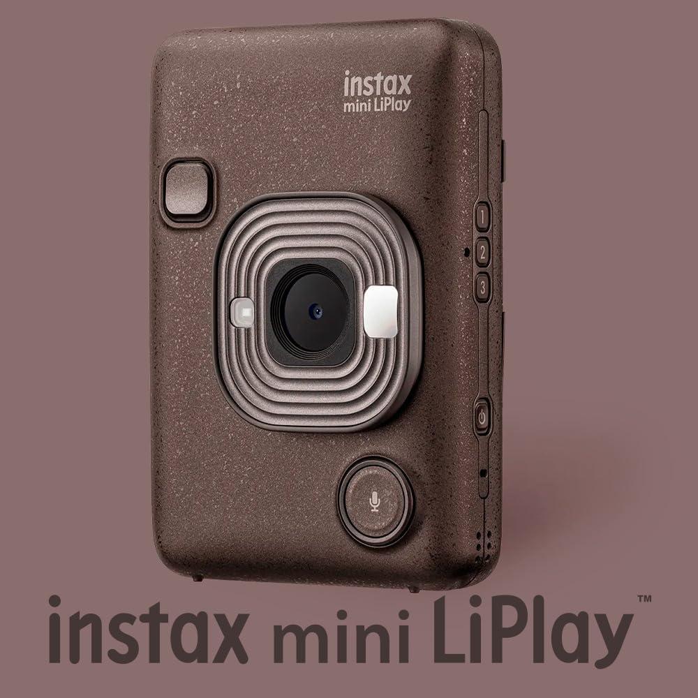 CÁMARA FUJIFILM HÍBRIDA INSTAX MINI LIPLAY C/20 EXP. Y KIT ACC. SET 3 PZS | BRONCE - 2