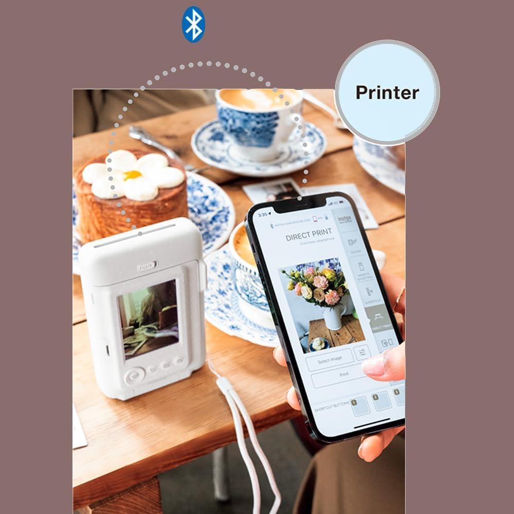 CÁMARA FUJIFILM HÍBRIDA INSTAX MINI LIPLAY C/20 EXP. Y KIT ACC. SET 3 PZS | BRONCE - 4