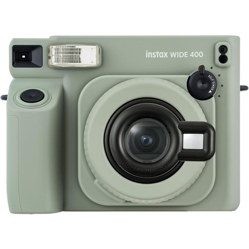 CÁMARA FUJIFILM INSTANTÁNEA INSTAX WIDE 400 C/20 HOJAS Y BOLSO SET 3 PZS | VERDE SAGE - 5