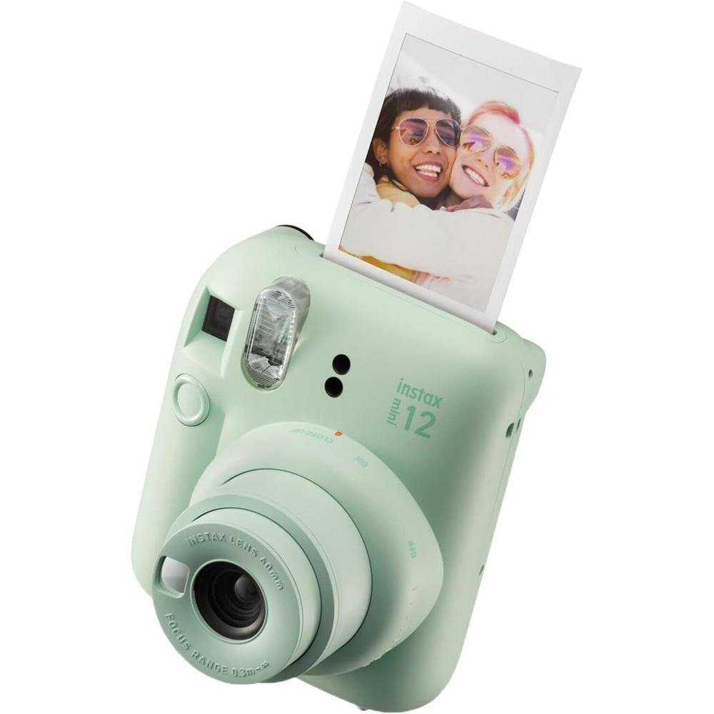 CÁMARA FUJIFILM INSTANTÁNEA INSTAX MINI 12 C/20 HOJAS ESTUCHE MINIMATE SET 3 PZS | VERDE MENTA - 5