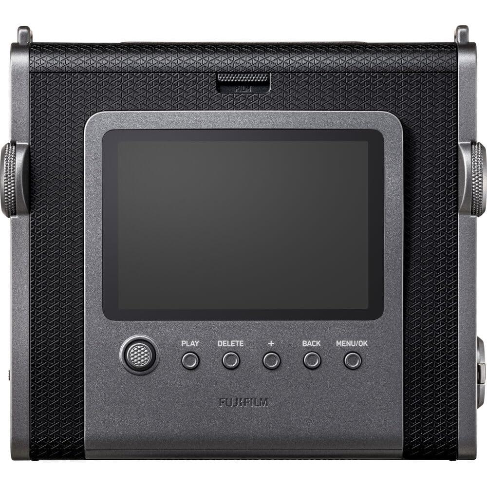 CÁMARA FUJIFILM HÍBRIDA INSTAX WIDE EVO C/30 EXP ÁLBUM MARCOS Y PAÑO SET 5 PZS | NEGRO - 2