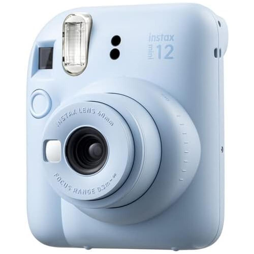 CÁMARA FUJIFILM INSTANTÁNEA INSTAX MINI 12 C/40 HOJAS ESTUCHE GALAXY ÁLBUM Y STICKERS SET 5 PZS | AZUL PASTEL - 2