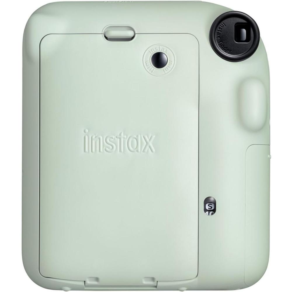 CÁMARA FUJIFILM INSTANTÁNEA INSTAX MINI 12 C/80 HOJAS ESTUCHE Y ACC. SET 4 PZS | VERDE MENTA - 5