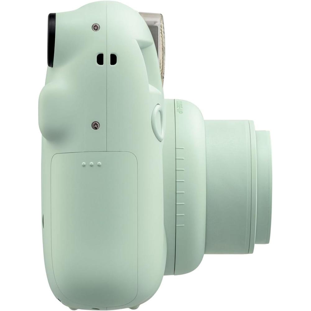 CÁMARA FUJIFILM INSTANTÁNEA INSTAX MINI 12 C/80 HOJAS ESTUCHE Y ACC. SET 4 PZS | VERDE MENTA - 6