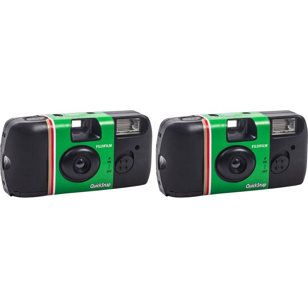 CÁMARA DESECHABLE FUJIFILM QUICKSNAP FLASH 400 ESTUCHE PAÑO MICROFIBRA - SET 4 PZS - 2