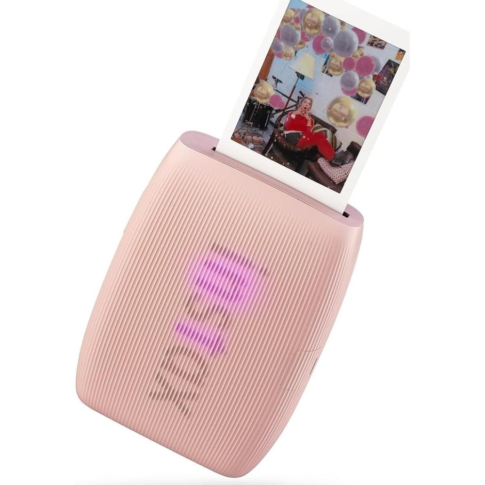 CÁMARA DIGITAL FUJIFILM X HALF IMPRESORA INSTAX MINI LINK 3 ROSE PINK PAÑO MICROFIBRA 20 HOJAS - SET 4 PZS - 4