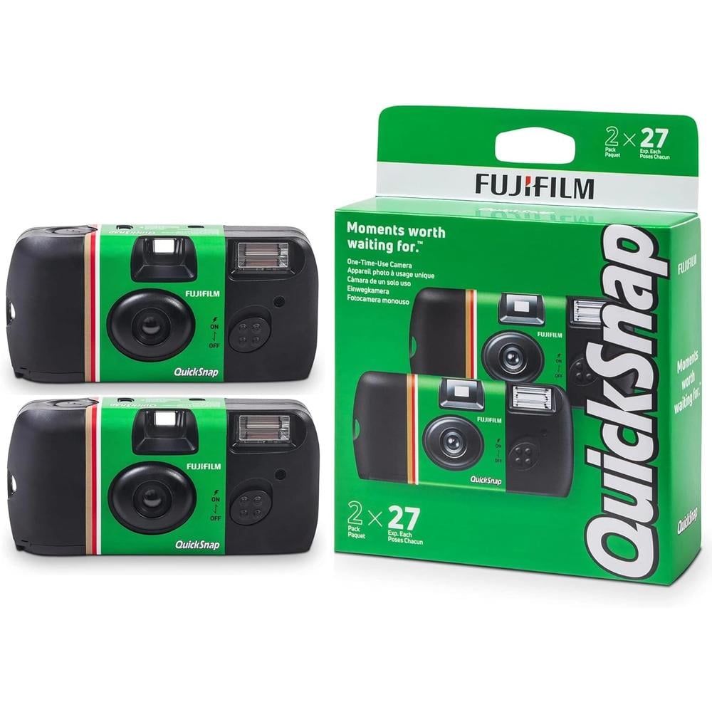 CÁMARA DESECHABLE FUJIFILM QUICKSNAP FLASH 400 35MM NV - PACK 8 PZS - 2