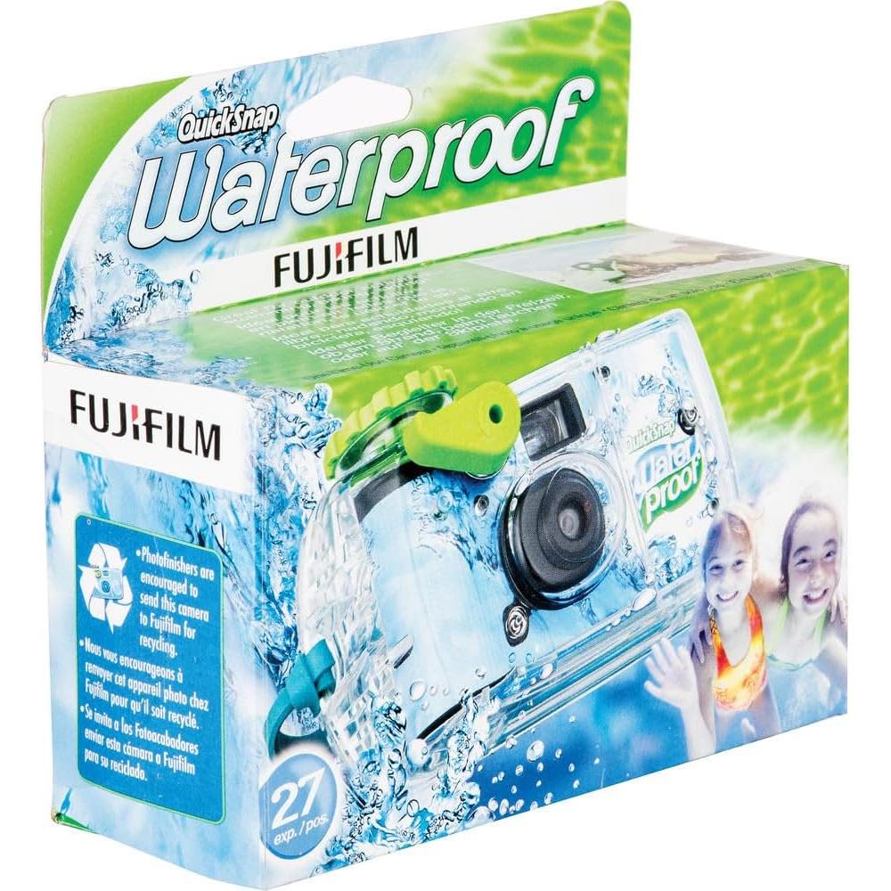 CÁMARA DESECHABLE FUJIFILM QUICKSNAP 800 RESISTENTE AL AGUA 35MM PAÑO MICROFIBRA DIGINERDS - PACK 4 PZS - 2