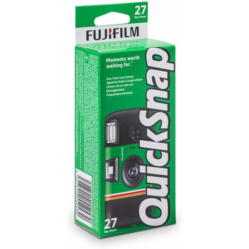 CÁMARA DESECHABLE FUJIFILM QUICKSNAP FLASH 400 35MM NV - PACK 5 PZS - 5