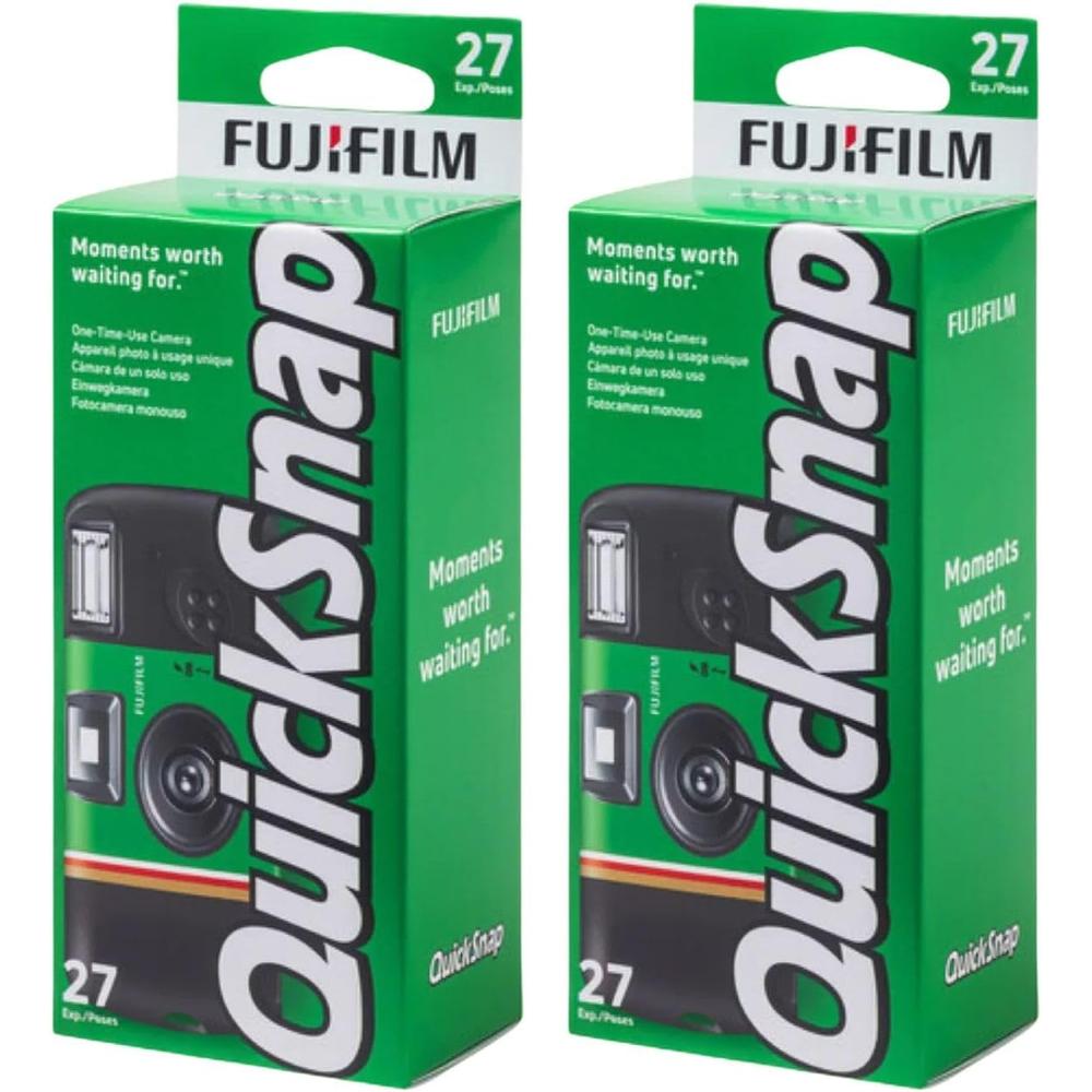 CÁMARA DESECHABLE FUJIFILM QUICKSNAP FLASH 400 35MM - PACK 2 PZS - 1