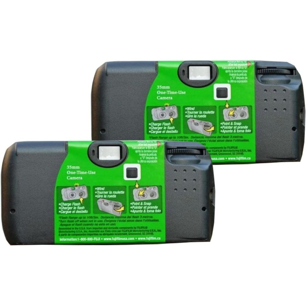 CÁMARA DESECHABLE FUJIFILM QUICKSNAP FLASH 400 35MM - PACK 2 PZS - 4