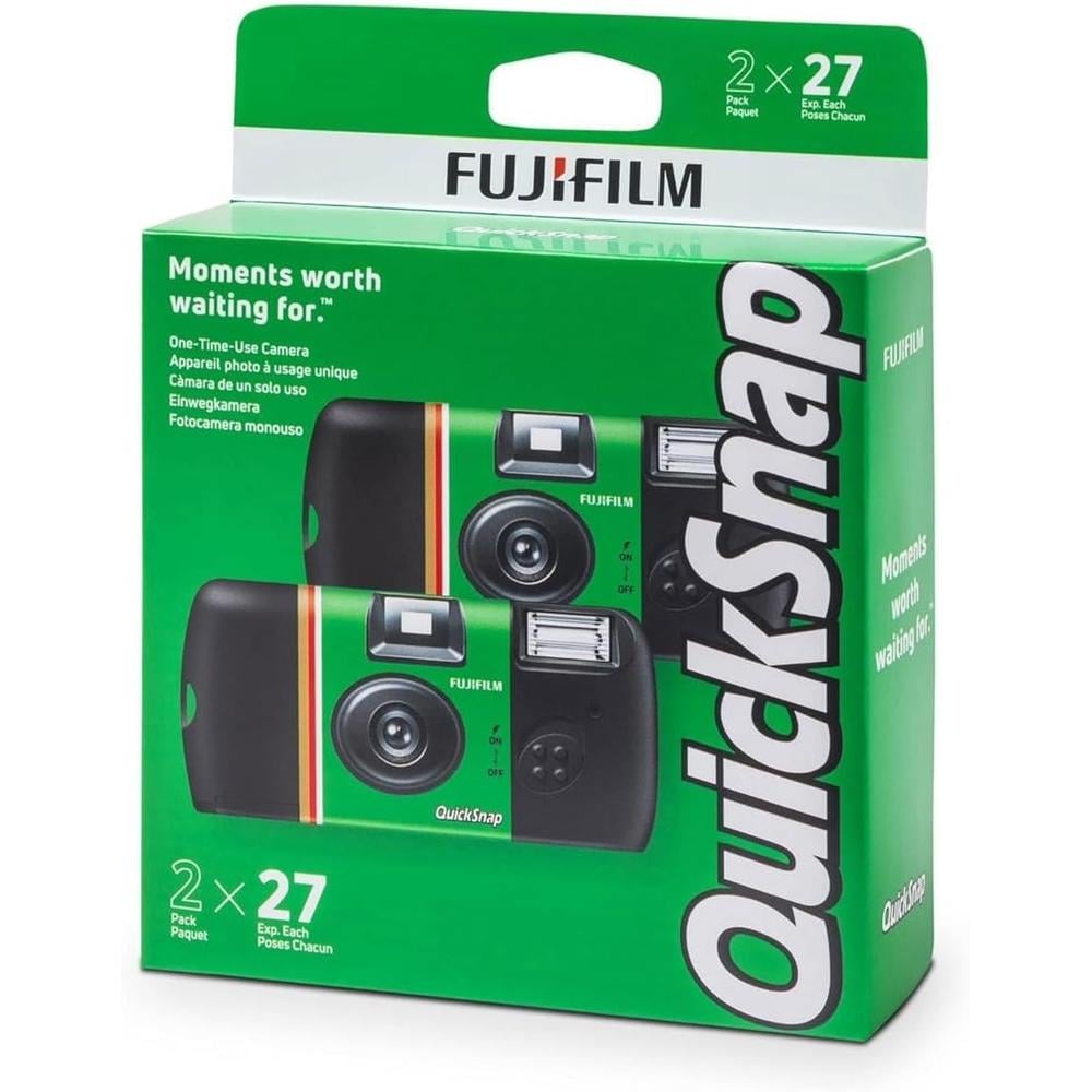 CÁMARA DESECHABLE FUJIFILM QUICKSNAP FLASH 400 35MM NV - PACK 2 PZS - 1