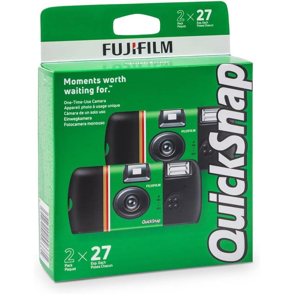 CÁMARA DESECHABLE FUJIFILM QUICKSNAP FLASH 400 35MM NV - PACK 2 PZS - 3