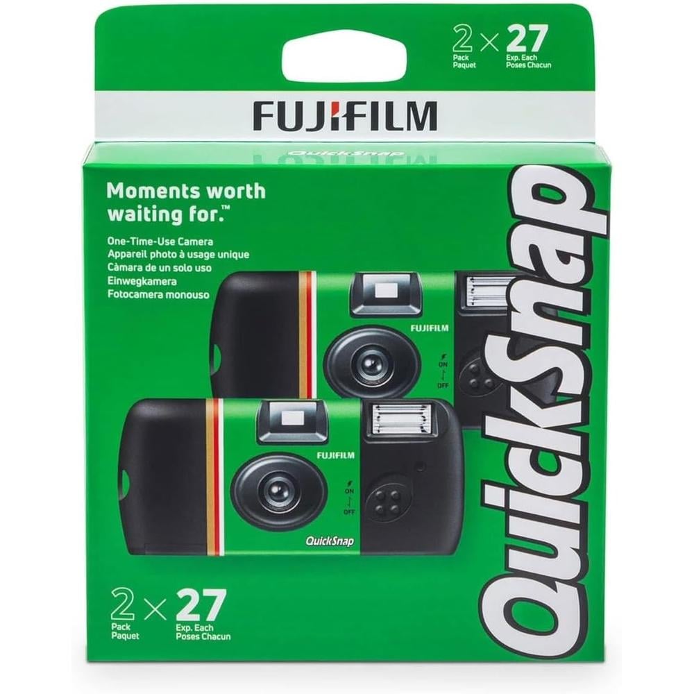 CÁMARA DESECHABLE FUJIFILM QUICKSNAP FLASH 400 35MM NV - PACK 2 PZS - 4
