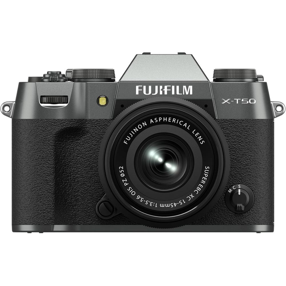 CÁMARA DIGITAL FUJIFILM X-T50 KIT OBJETIVO XC15-45MM F3.5-5.6 OIS PZ - 1