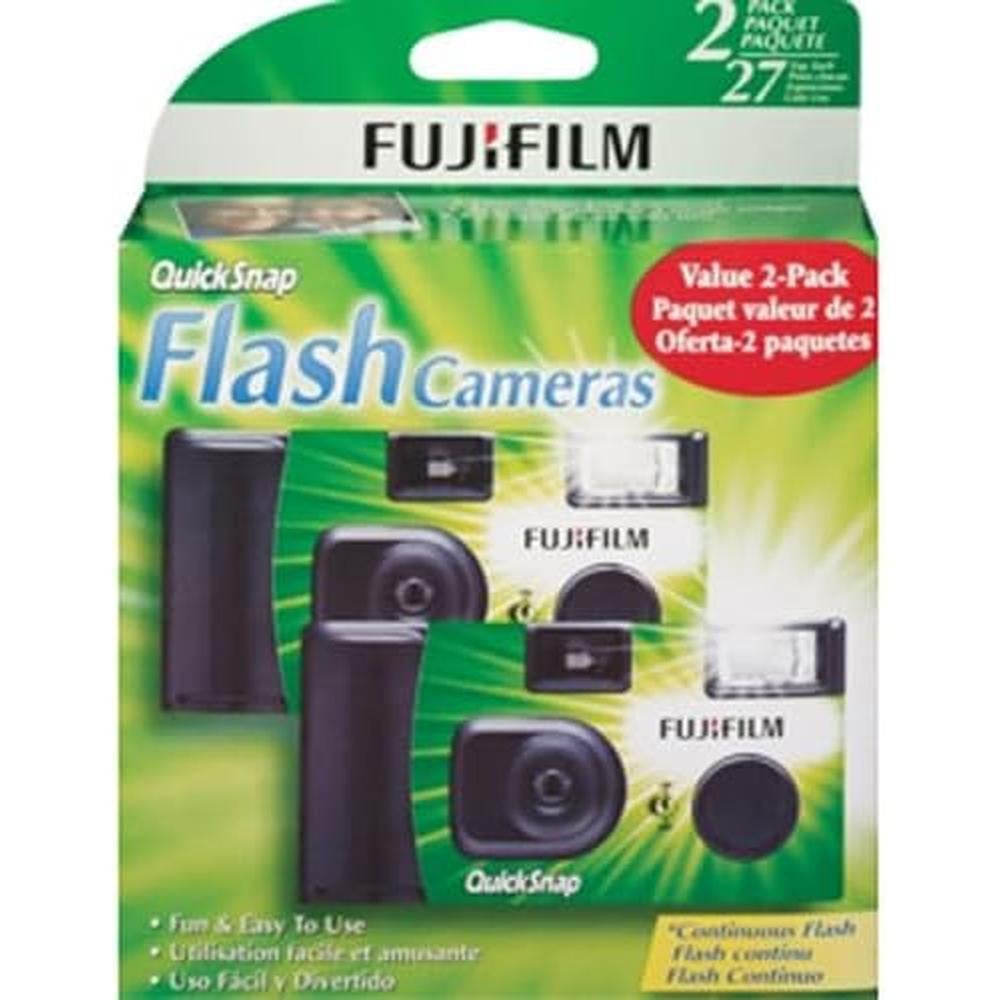 CÁMARA DESECHABLE FUJIFILM QUICKSNAP FLASH 400 PAÑO MICROFIBRA - SET 3 PZS - 3