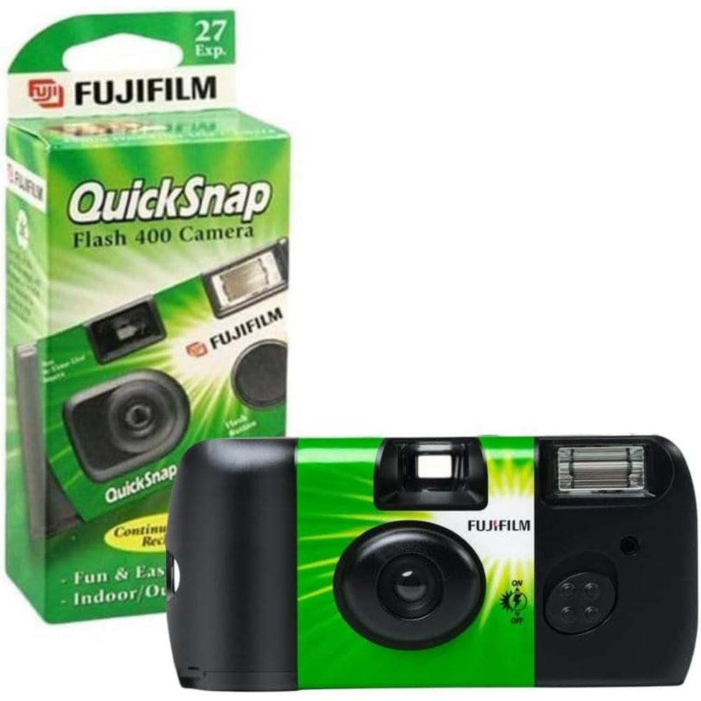 CÁMARA DESECHABLE FUJIFILM QUICKSNAP FLASH 400 35MM - PACK 4 PZS - 6