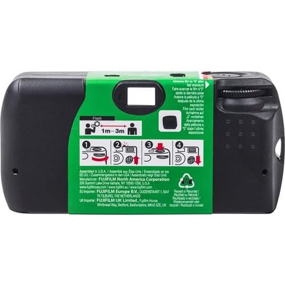 CÁMARA DESECHABLE FUJIFILM QUICKSNAP FLASH 400 PAÑO MICROFIBRA - PACK 2 PZS - 5