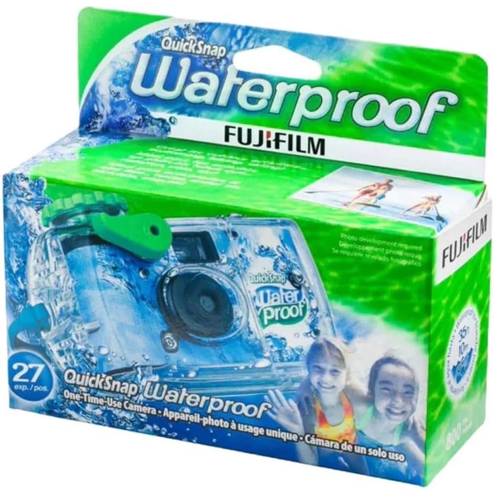 CÁMARA DESECHABLE FUJIFILM QUICKSNAP 800 RESISTENTE AL AGUA 35MM CORREA FLOTANTE PANASONIC - PACK 4 PZS - 4