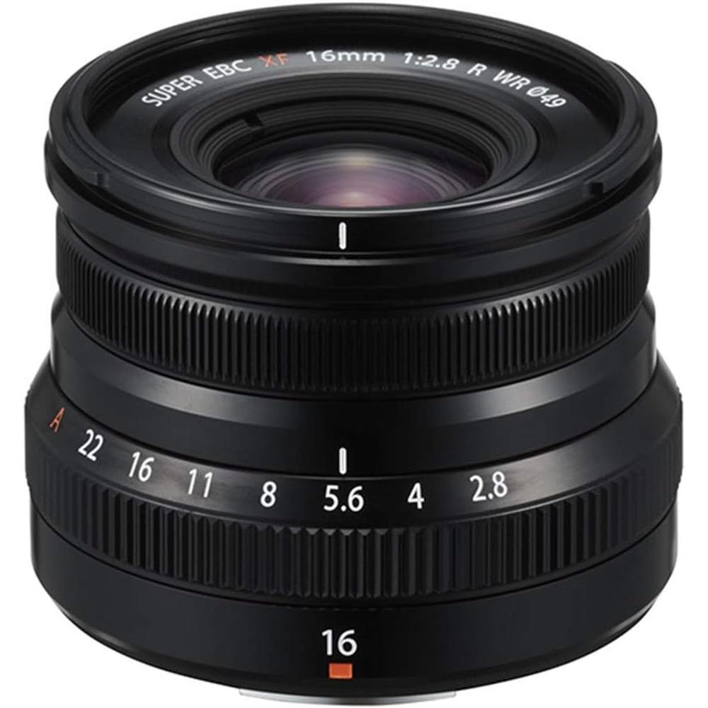 LENTE FUJIFILM FUJINON XF16MM F2.8 R WR | NEGRO - 1