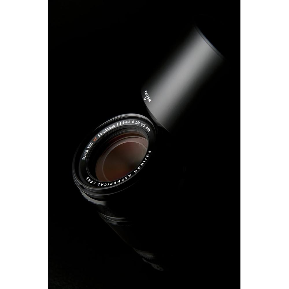 LENTE ZOOM FUJIFILM XF55-200MM F3.5-4.8 + FILTRO UV + ESTUCHE - SET 4 PZS - 2