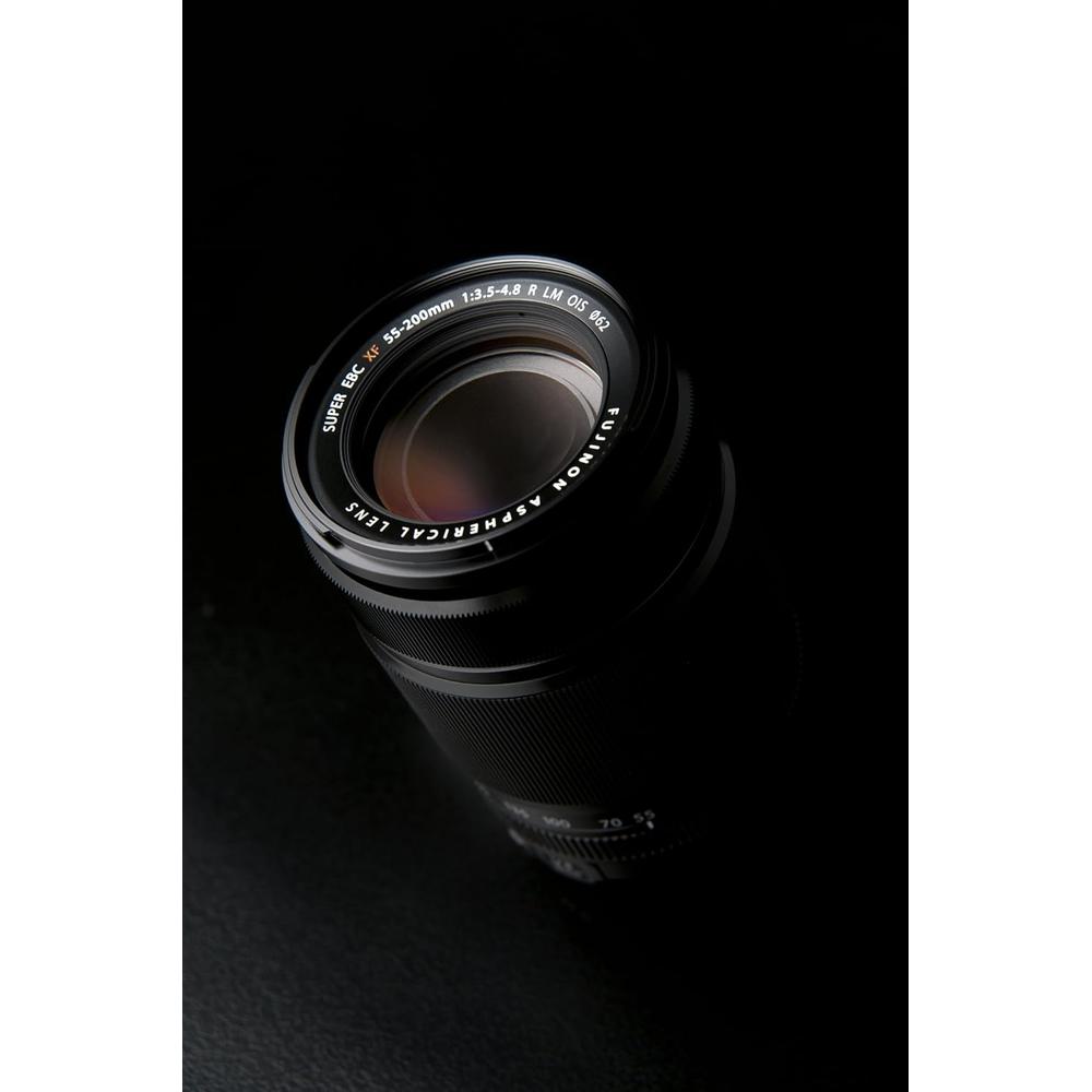 LENTE ZOOM FUJIFILM XF55-200MM F3.5-4.8 + FILTRO UV + ESTUCHE - SET 4 PZS - 5