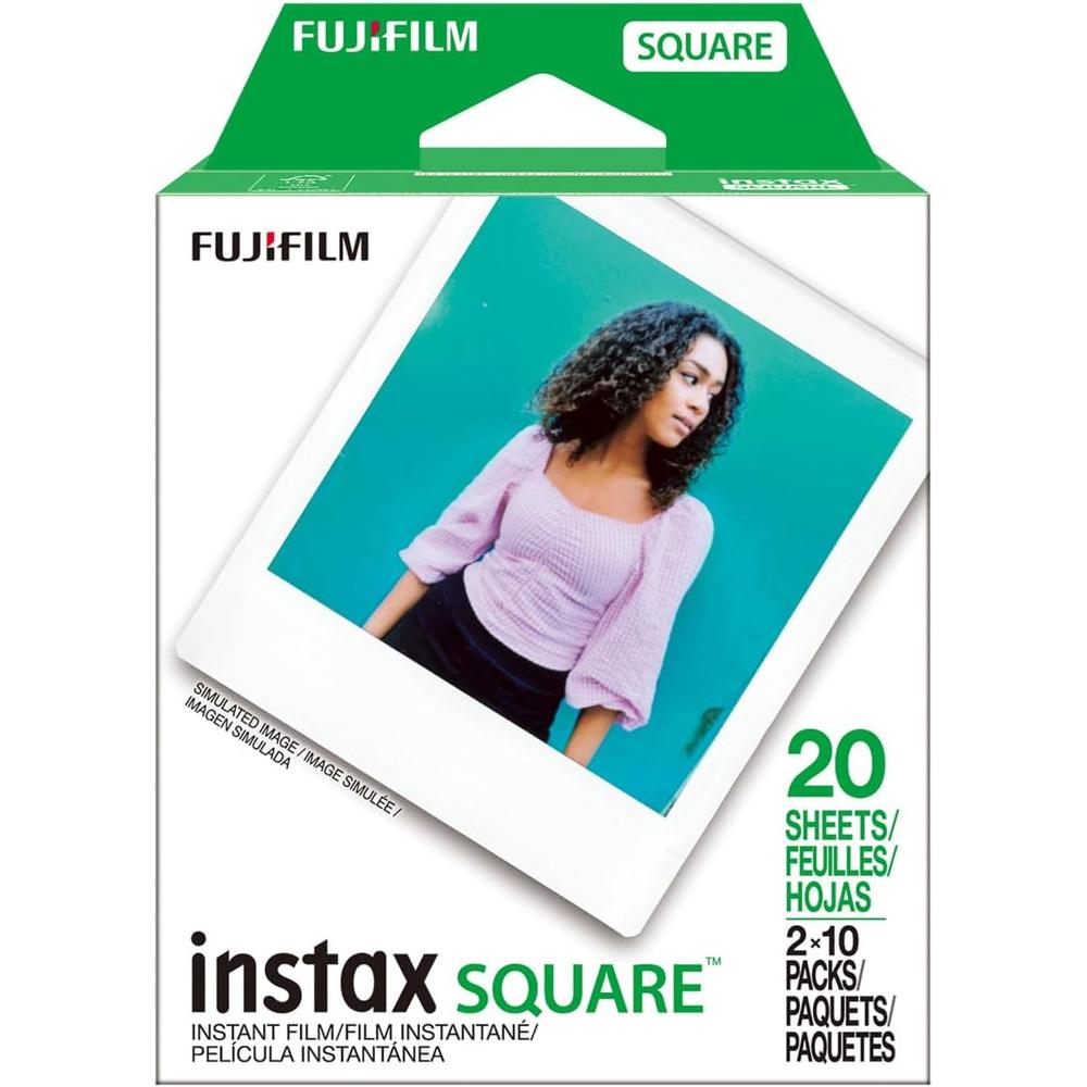 PELÍCULA INSTANTÁNEA FUJIFILM INSTAX SQUARE TWIN - PACK 2 PZS - 2