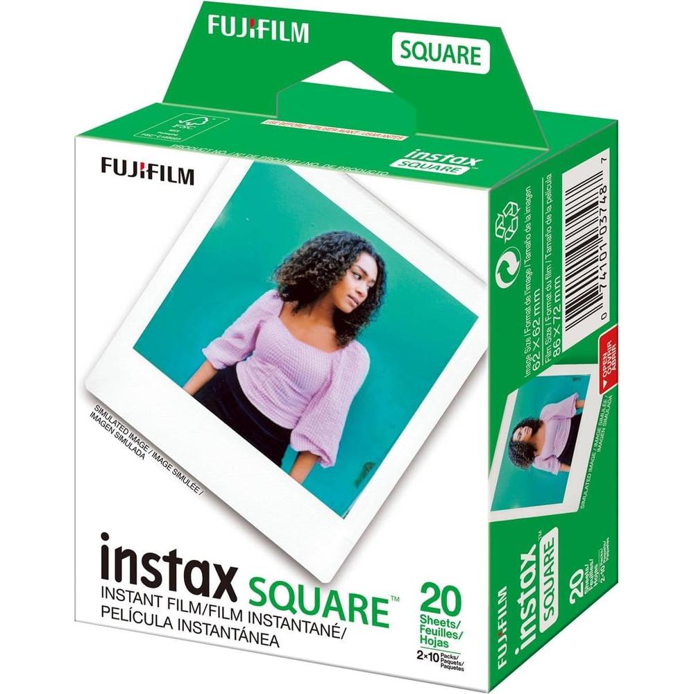 PELÍCULA INSTANTÁNEA FUJIFILM INSTAX SQUARE TWIN - PACK 2 PZS - 3