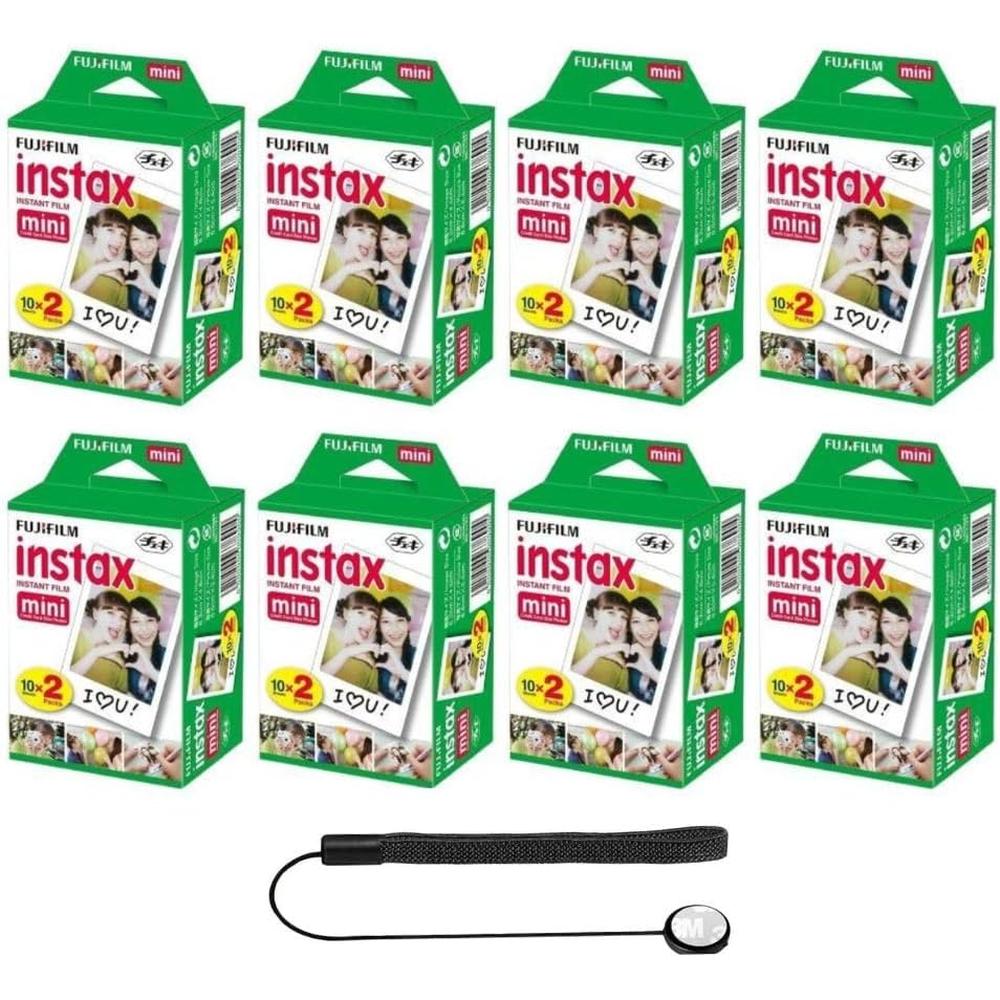 PELÍCULA INSTANTÁNEA FUJIFILM INSTAX MINI - PACK 160 HOJAS | BLANCO - 1
