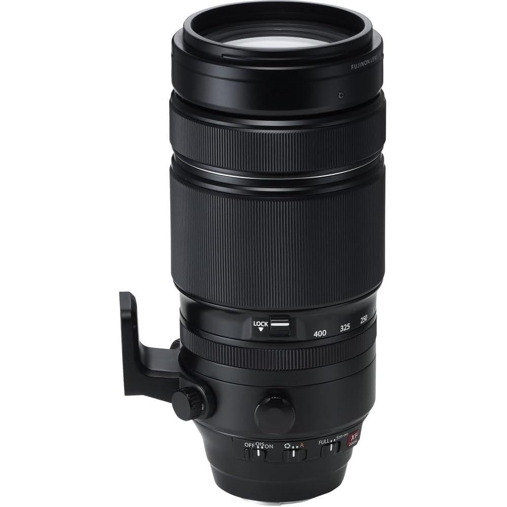 LENTE ZOOM FUJIFILM XF100-400MM F4.5-5.6 R LM OIS WR + FILTRO UV - SET 2 PZS - 4