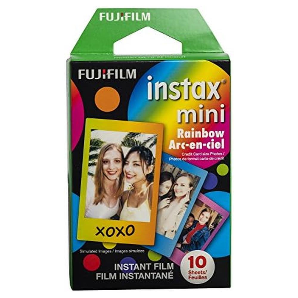 PELÍCULA INSTANTÁNEA FUJIFILM INSTAX MINI RAINBOW - PACK 10 HOJAS - 2
