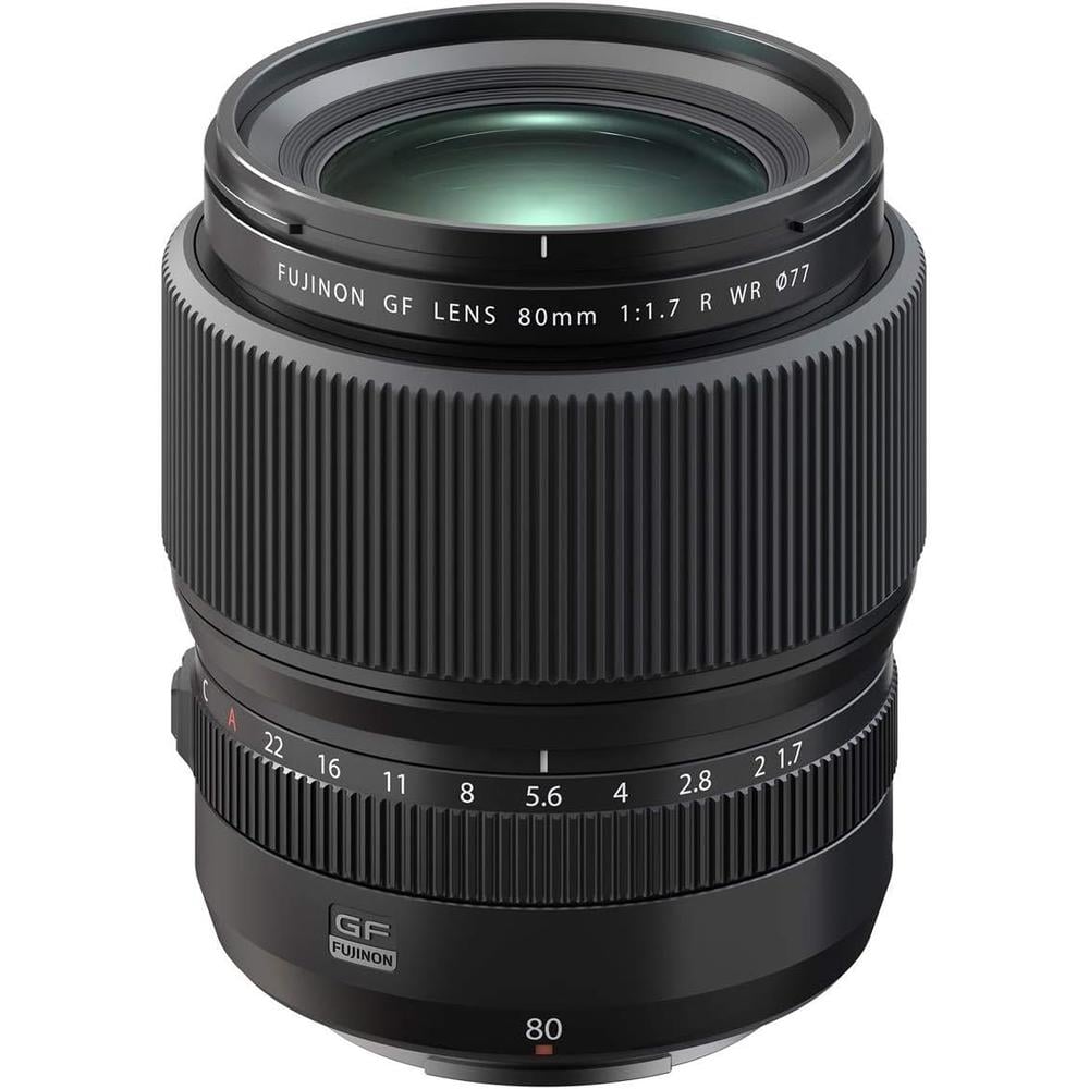 LENTE FUJIFILM FUJINON GF80MM F1.7 R WR | NEGRO - 1